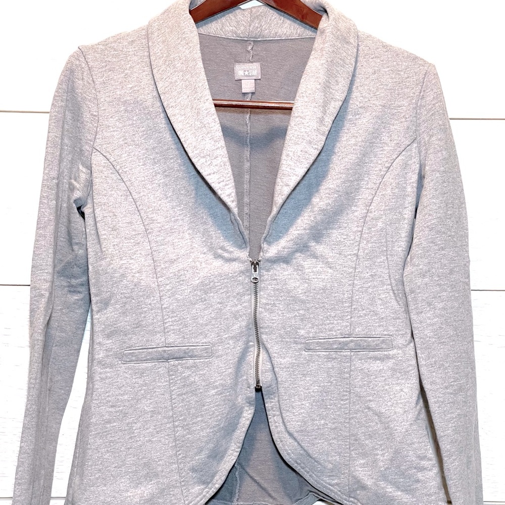 Knit blazer